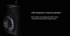Maplin CKMOVA UM100 UHF Wireless Microphone Kit with 1x Transmitter & 1x Receiver