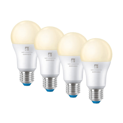 4lite WiZ Connected A60 Warm White WiFi LED Smart Bulb - E27 Large Screw