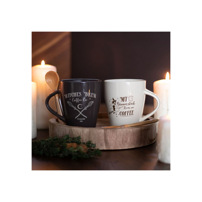 Witches Brew Coffee Co. Mug and Spoon Set