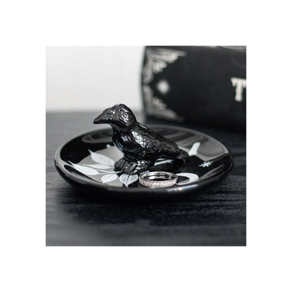 Mystic Raven Trinket Dish
