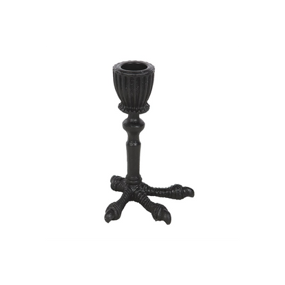 Raven Claw Taper Candle Holder