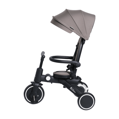 Foryourlittleone Xplor 6 in 1 Foldable Trike - Grey Olive (10m-5y)