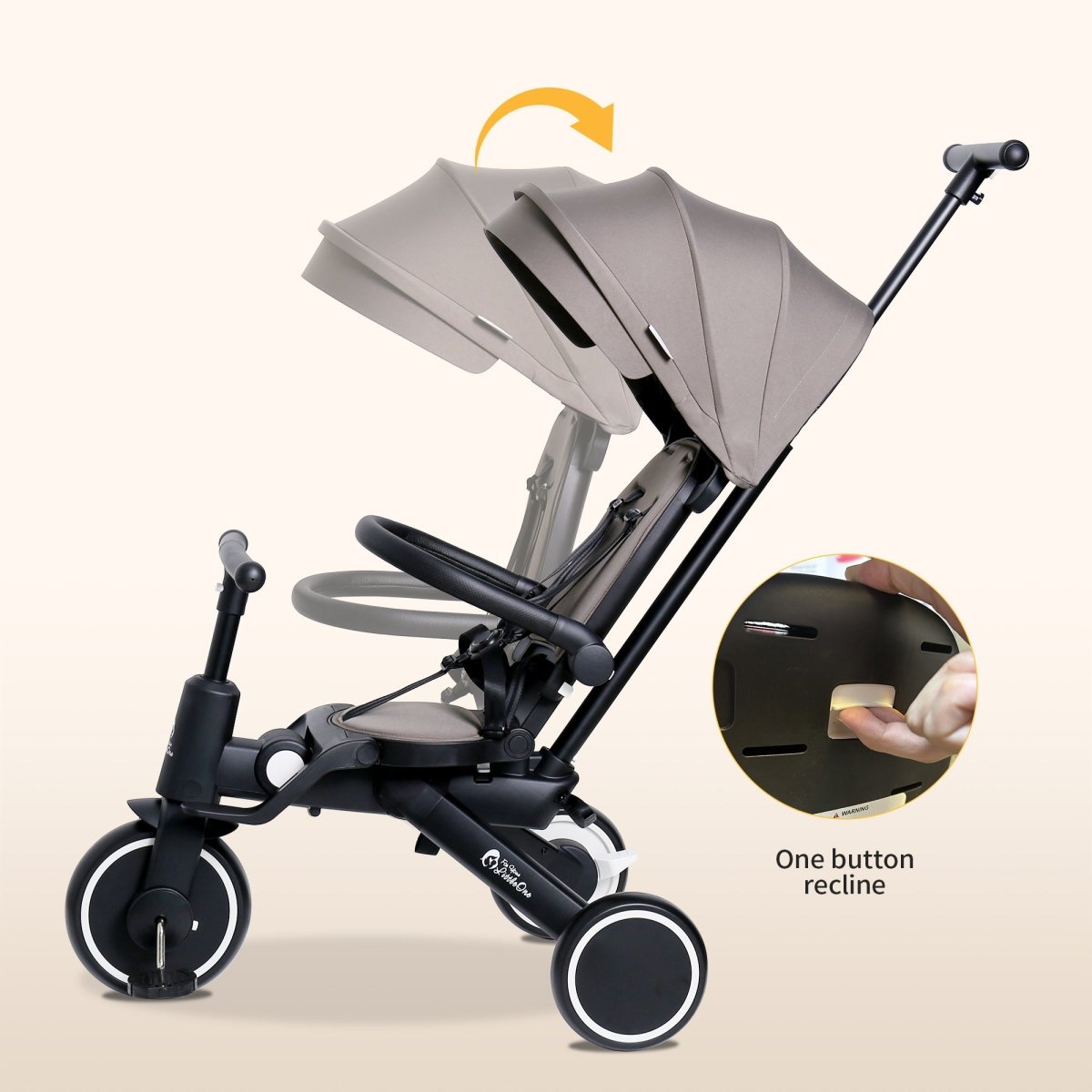 Foryourlittleone Xplor Ultimate 6 in 1 Foldable Trike - Green (10m-5y)