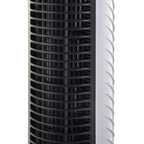 31 Inch Bladeless Oscillating Tower Fan with 70° Oscillation, Remote Control, 7.5H Timer, 3 Speed 3 Modes, Electric Floor Standing Cooling Fan for Home Bedroom Office, Silver