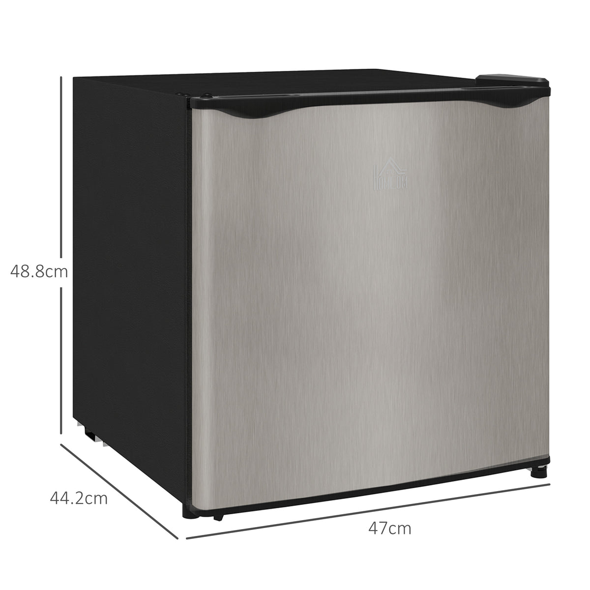 35L Mini Freezer, -24? to -14? Temperature - Silver Tone