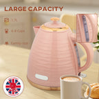 3kW Rapid Boil Honeycomb Kettle - Pink