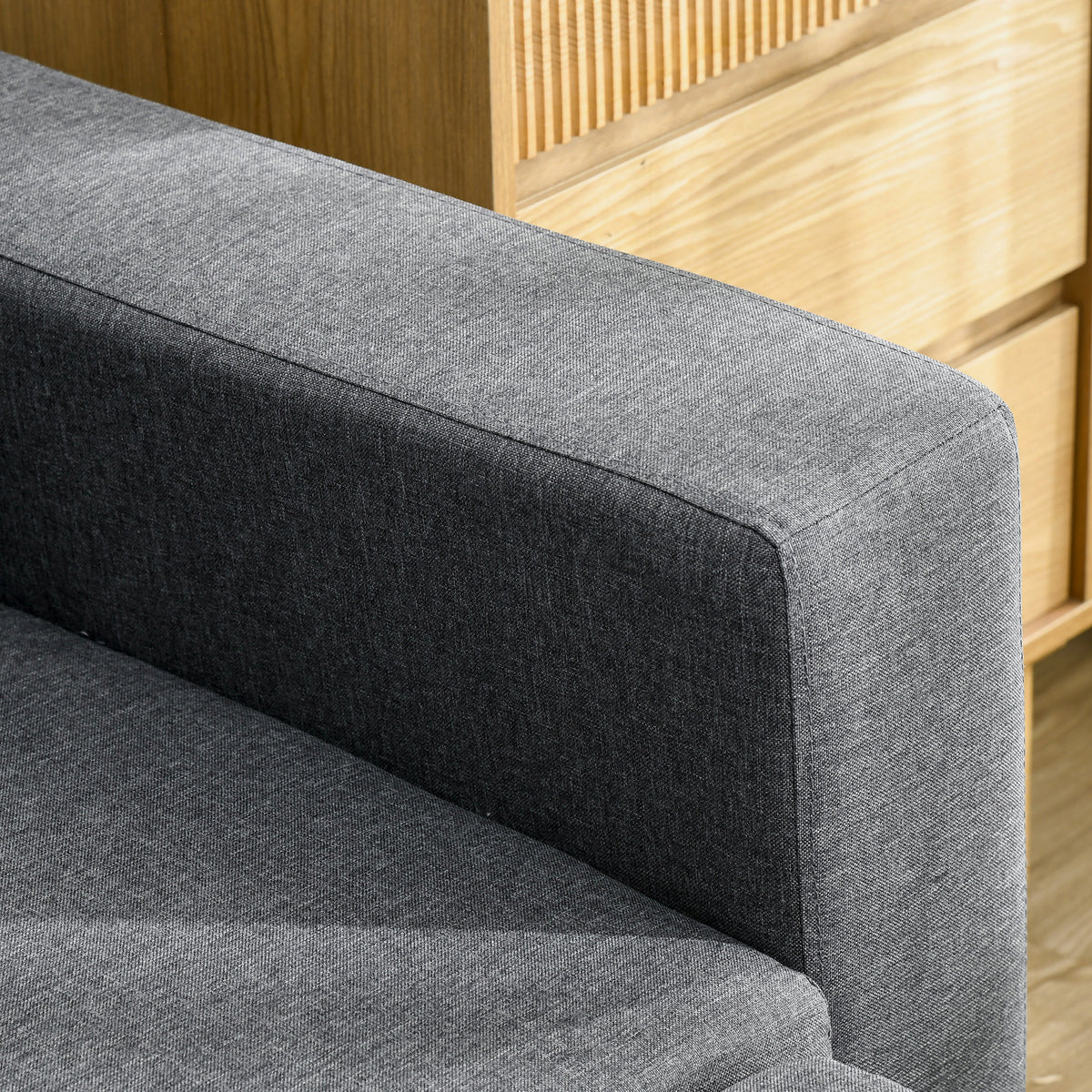 3 Seater Sofa Bed with Storage, Delivered to Your Home for Free, Dark Grey