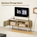 TV Stand Cabinet for TVs up to 55" - Oak