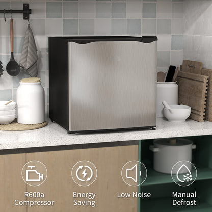 35L Mini Freezer, -24? to -14? Temperature - Silver Tone