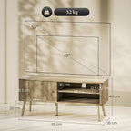 TV Stand Cabinet for TVs up to 55" - Oak