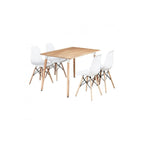 Halo Dining Table And Four Chair Set