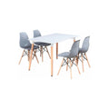 Halo Dining Table And Four Chair Set