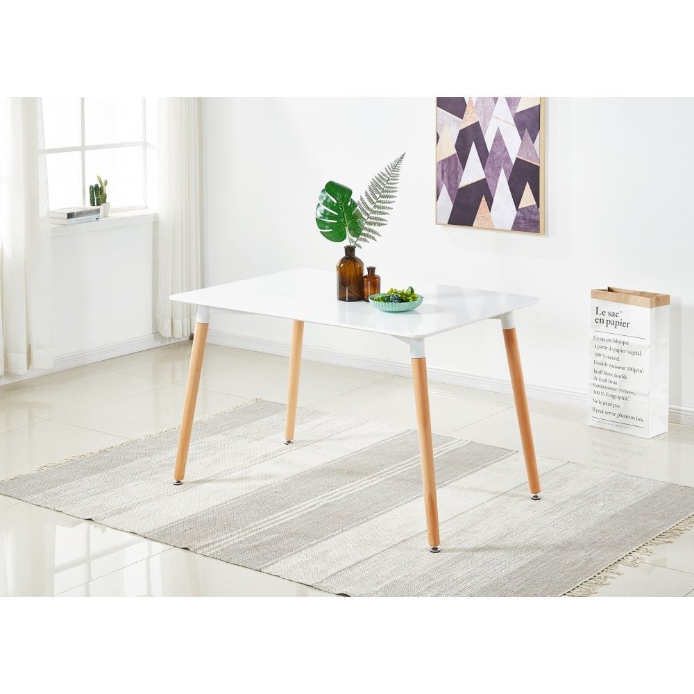 Halo Dining Table And Four Chair Set