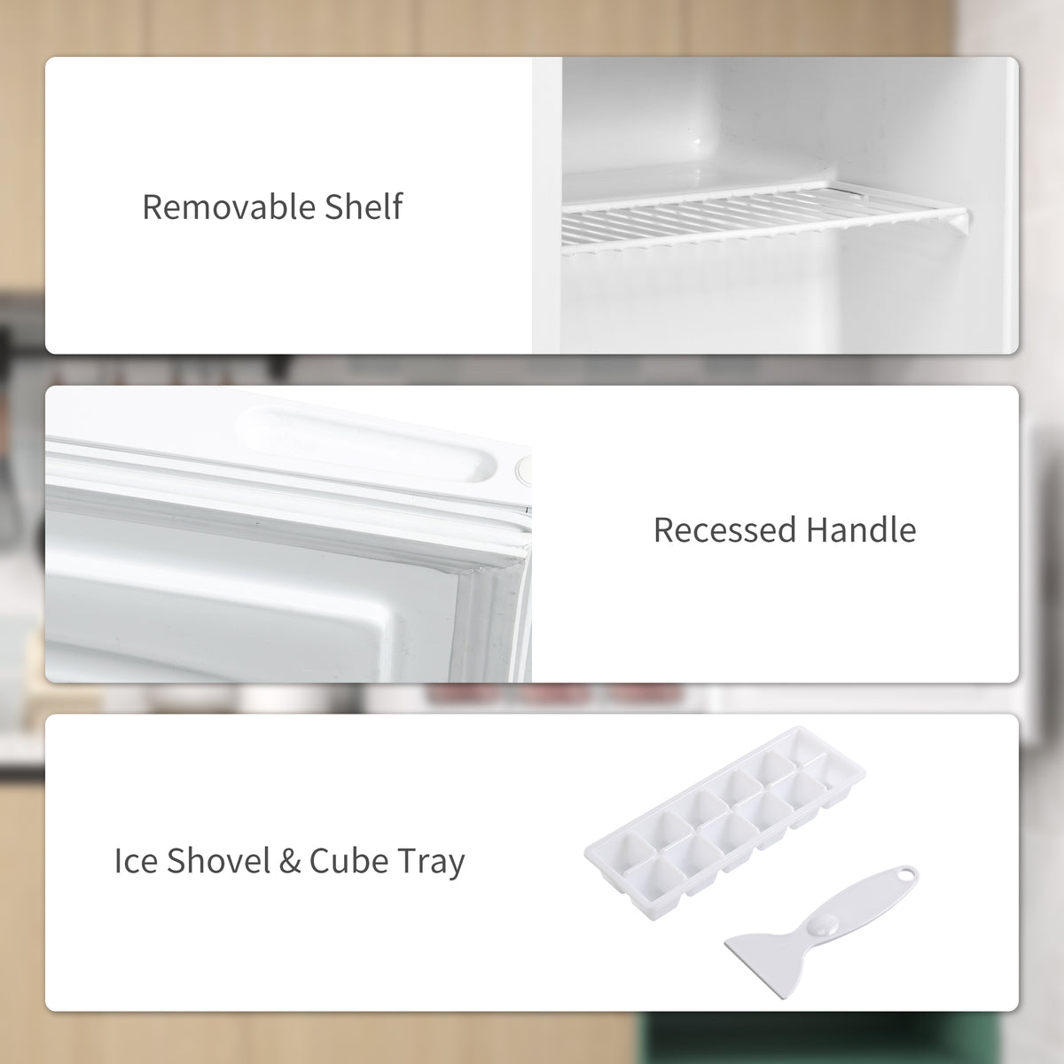35L Mini Freezer, -24? to -14? Temperature - White