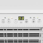 9,000 BTU Mobile Air Conditioner for Room up to 28m², with Dehumidifier, 24H Timer, Wheels, Window Mount Kit