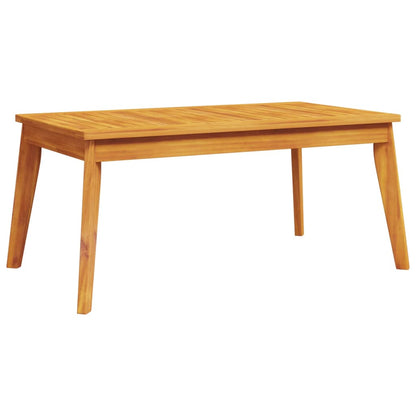 Finnek 4 Seat Garden/ Patio Set - Acacia Wood - 100cm