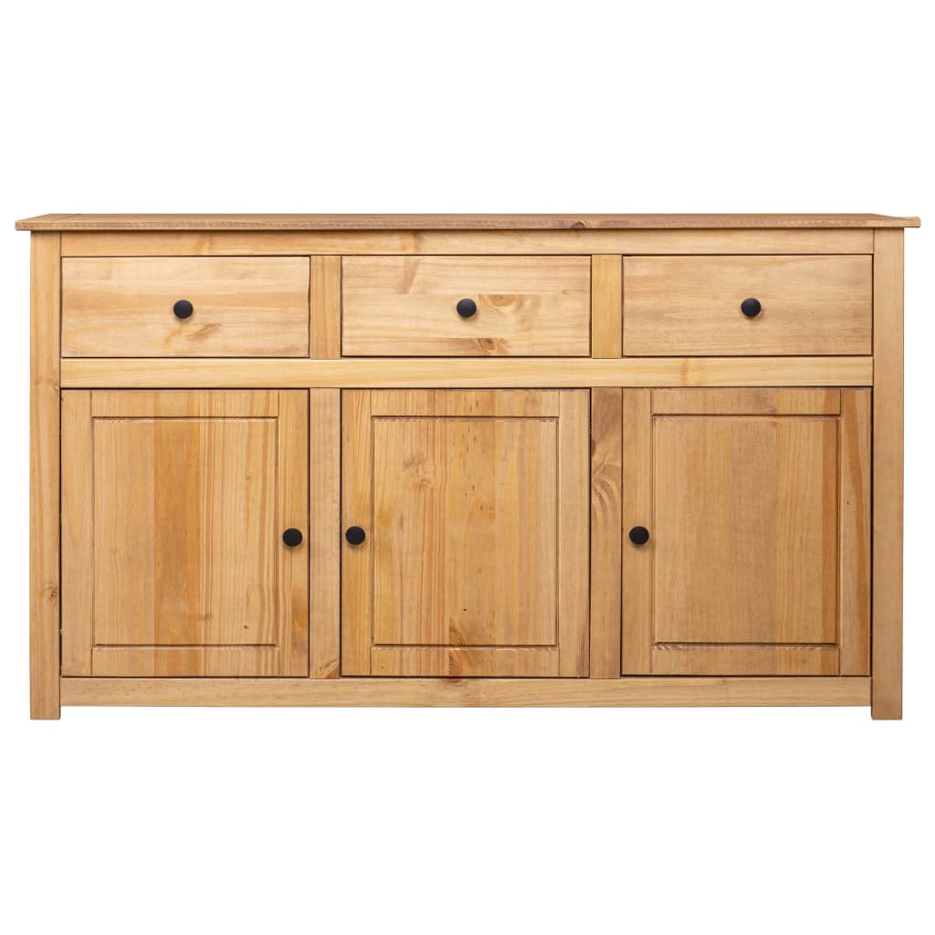 Tavira 3 Door/ 3 Drawer Sideboard - Pinewood - 135cm