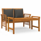 Skura Garden 2 Seater Bench - Acacia Wood - 100cm