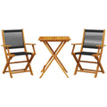 Frenti Acacia Garden/Bistro Set- 60 cm