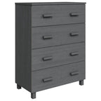 Hamar Pinewood 4 Drawer Chest - 79cm