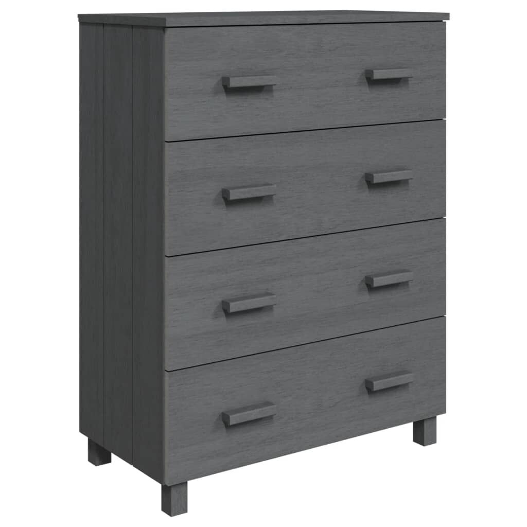 Hamar Pinewood 4 Drawer Chest - 79cm
