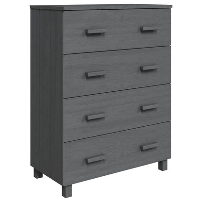 Hamar Pinewood 4 Drawer Chest - 79cm