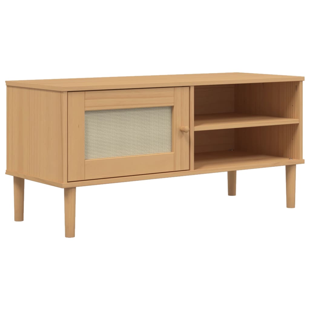 Senja Pinewood Tv/ Media Unit  - 106cm