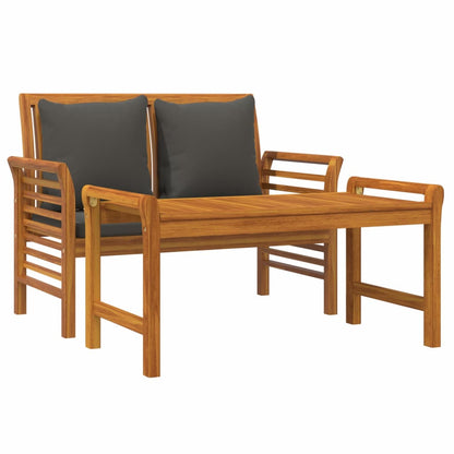 Skura Garden 2 Seater Bench - Acacia Wood - 100cm