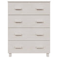 Hamar Pinewood 4 Drawer Chest - 79cm