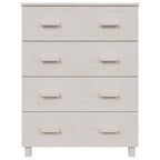Hamar Pinewood 4 Drawer Chest - 79cm