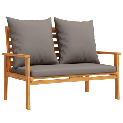 Nuvik Acacia 2 Seater Garden/ Patio Set - 100cm