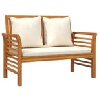 Skura Garden 2 Seater Bench - Acacia Wood - 100cm