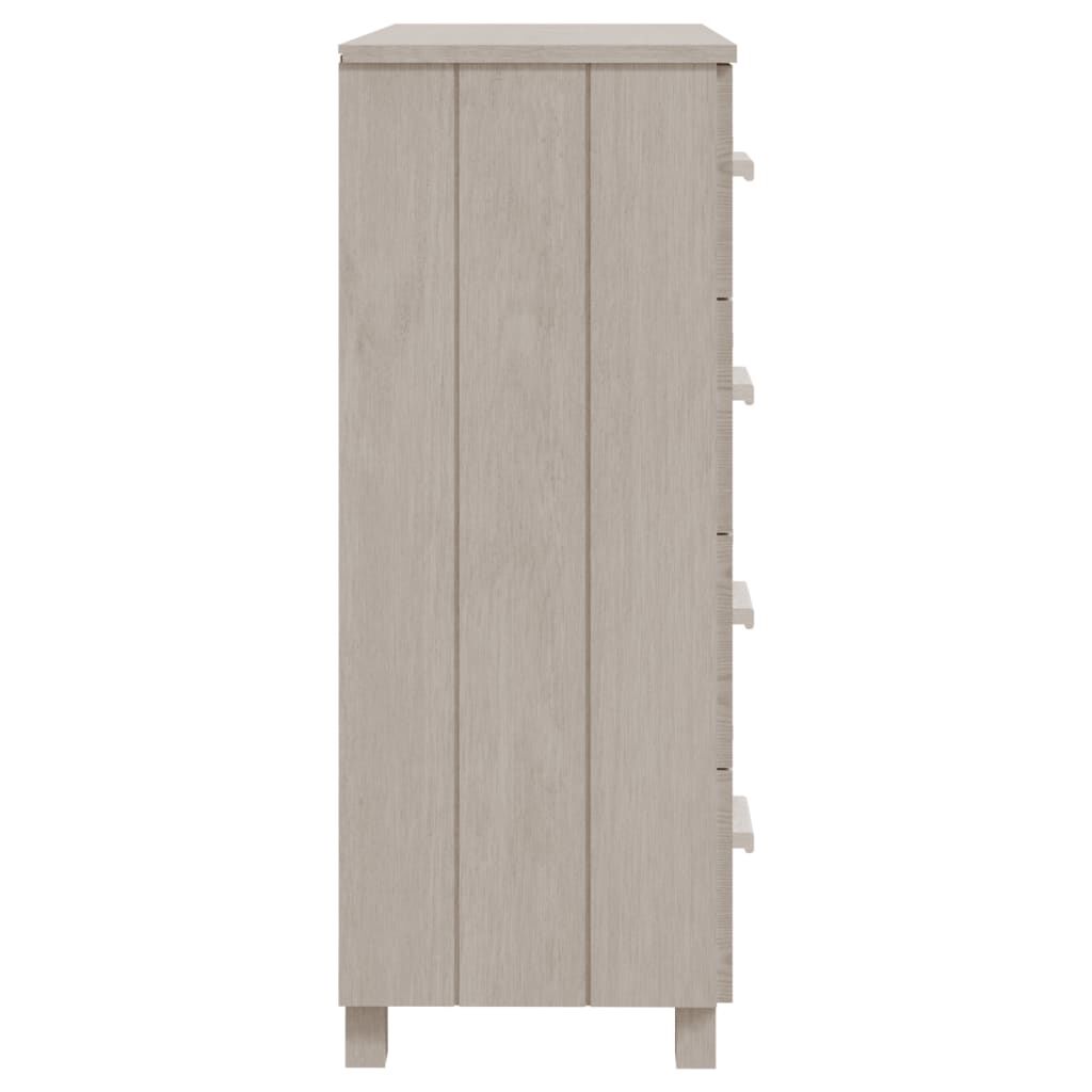Hamar Pinewood 4 Drawer Chest - 79cm
