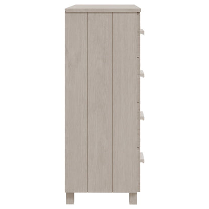 Hamar Pinewood 4 Drawer Chest - 79cm