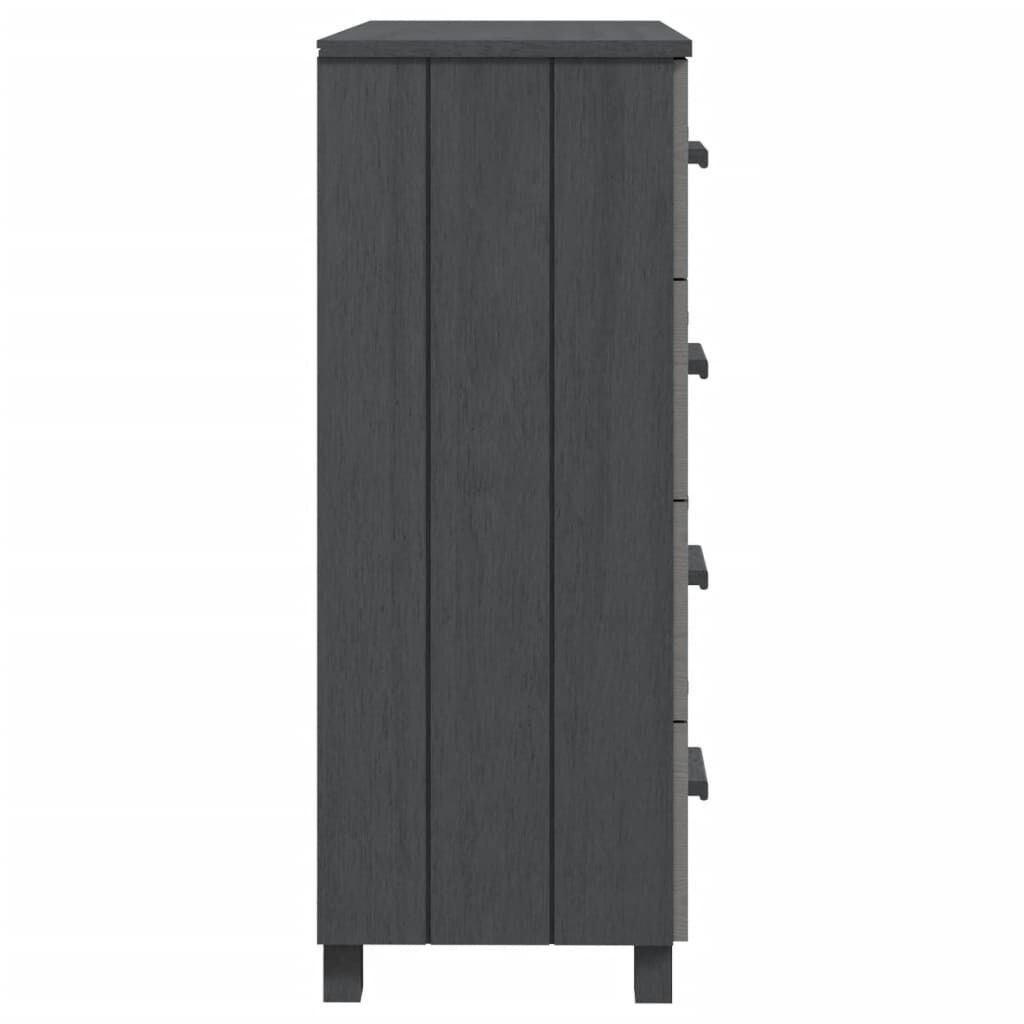 Hamar Pinewood 4 Drawer Chest - 79cm