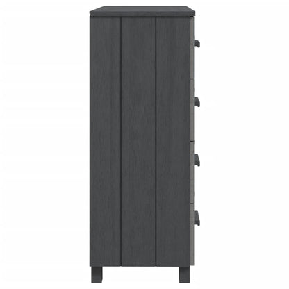 Hamar Pinewood 4 Drawer Chest - 79cm