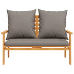 Nuvik Acacia 2 Seater Garden/ Patio Set - 100cm
