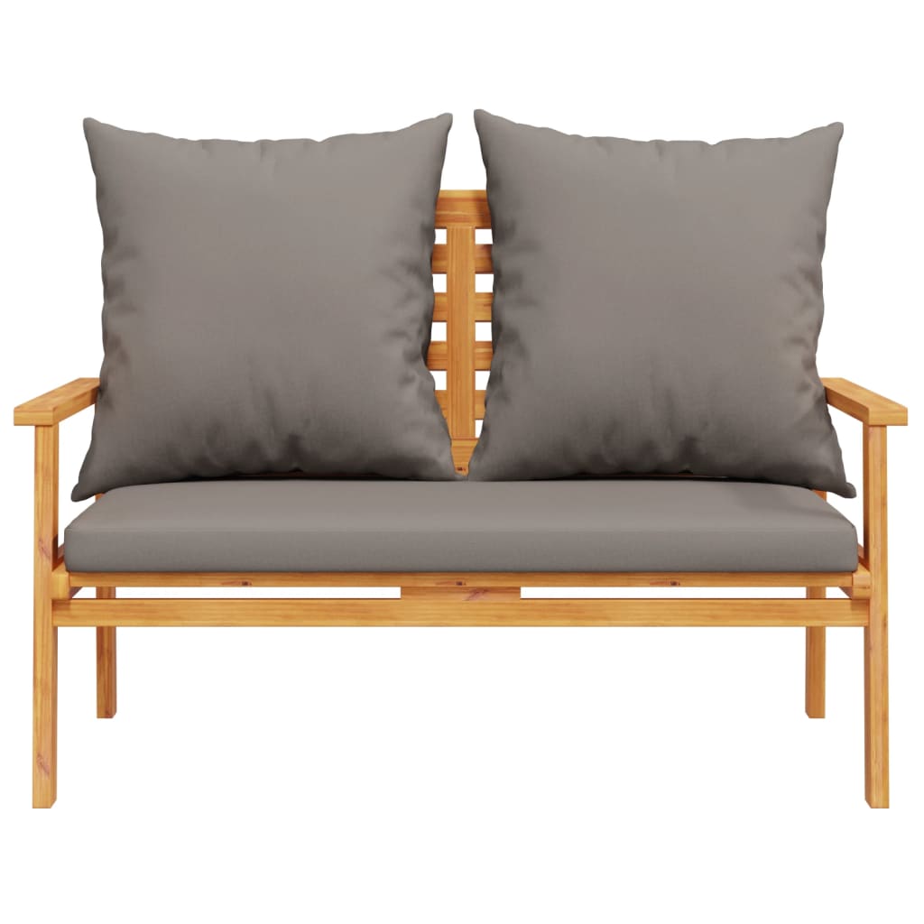 Nuvik Acacia 2 Seater Garden/ Patio Set - 100cm