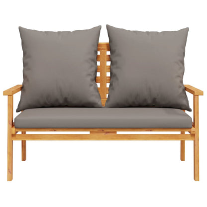 Nuvik Acacia 2 Seater Garden/ Patio Set - 100cm