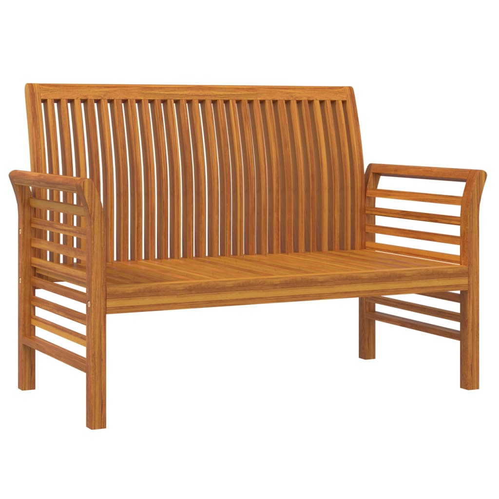 Skura Garden 2 Seater Bench - Acacia Wood - 100cm