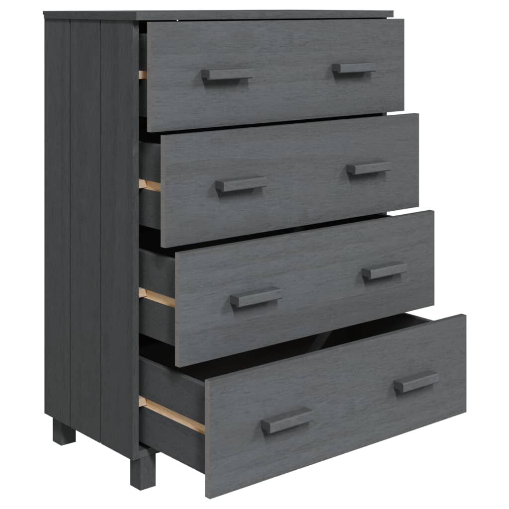 Hamar Pinewood 4 Drawer Chest - 79cm