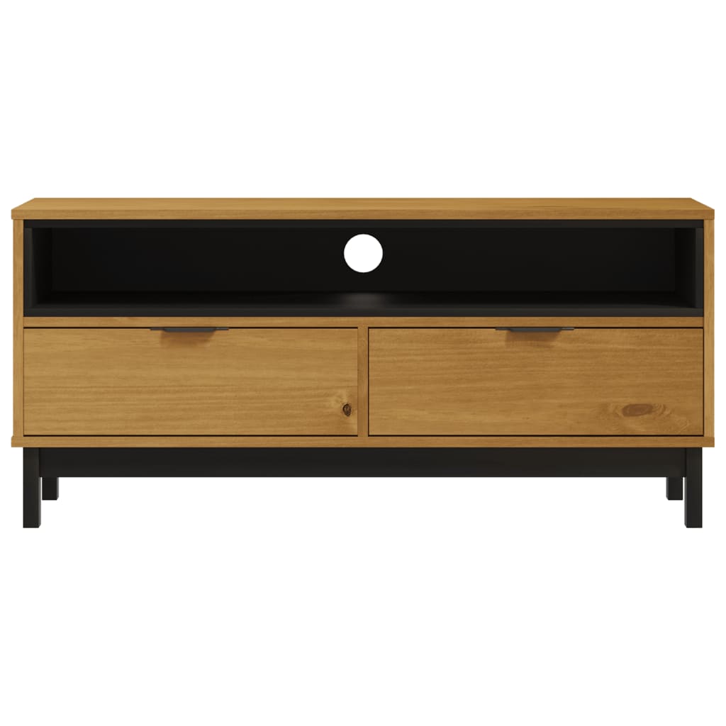 Belvik Pinewood Tv/Media Unit - 110cm