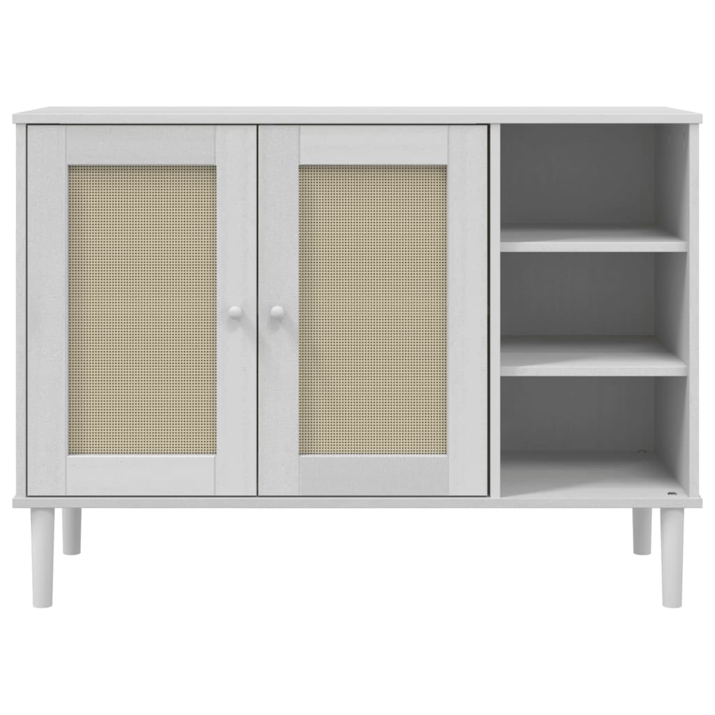 Senja Pinewood 2 Door /3 Shelf Sideboard