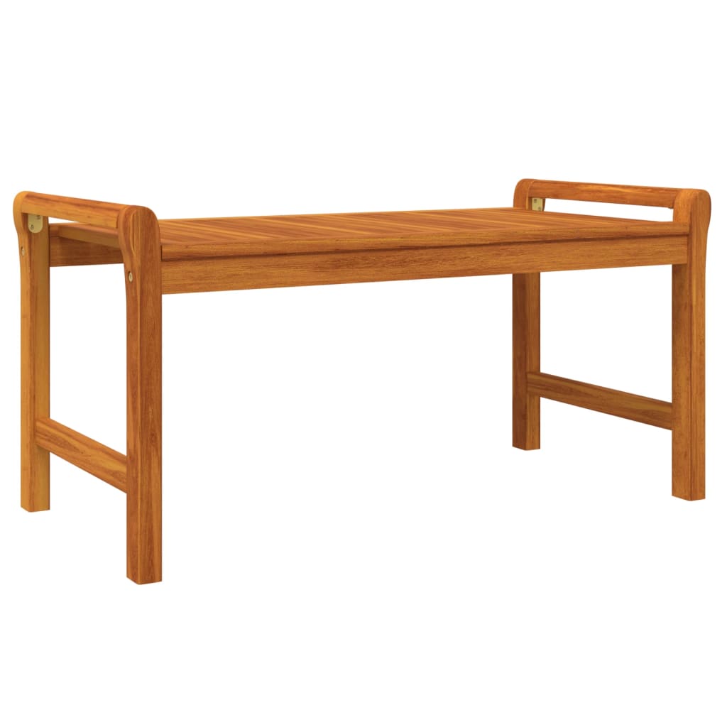 Skura Garden 2 Seater Bench - Acacia Wood - 100cm