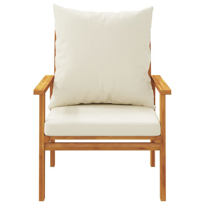 Finnek 4 Seat Garden/ Patio Set - Acacia Wood - 100cm