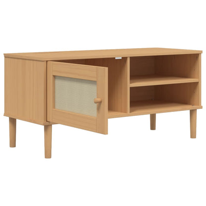 Senja Pinewood Tv/ Media Unit  - 106cm