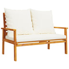 Finnek 4 Seat Garden/ Patio Set - Acacia Wood - 100cm