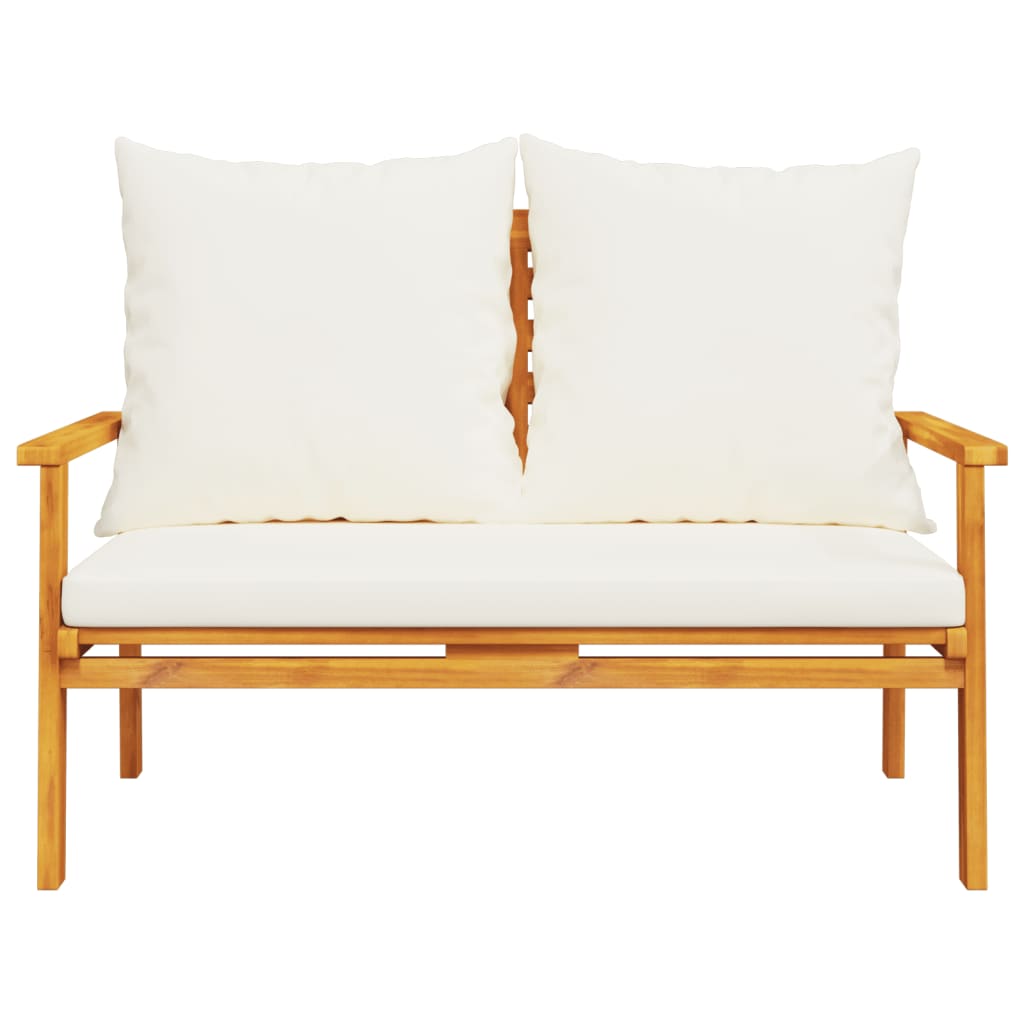 Finnek 4 Seat Garden/ Patio Set - Acacia Wood - 100cm