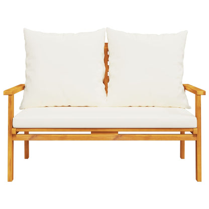 Finnek 4 Seat Garden/ Patio Set - Acacia Wood - 100cm