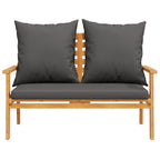 Finnek 4 Seat Garden/ Patio Set - Acacia Wood - 100cm